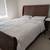 Solid Wood Sleigh Bed Frame + Mattress – Excellent Condition 4 thumbnail