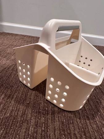 Plastic Shower Caddy for Bathroom, College, Dorm Room and Everyday Ess 1