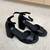 Eileen Fisher Nava Platform Sandal (Women) 8M, black New with Box 1 thumbnail