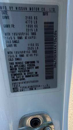 2019 Nissan NV200 - Photo 11