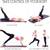 Portable Pilates Bar Kit with Resistance Band Purple or Pink 6 thumbnail