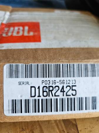 JBL 2425J Controladores de Compresión y Nuevo Altavoz de Repuesto de Fábrica JBL - $80 (Tyngsborough)63470442891395121