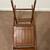 4 Vintage solid wood folding chairs 4 thumbnail