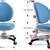 Height-Adjustable Children's Study Desk 14 thumbnail
