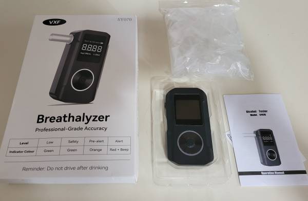 Professional Alcohol Breathalyzer / Alcohol Breath Tester NEW 1