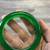 Green jade bangle 1 thumbnail