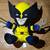 Wolverine Kidrobot Marvel Deadpool & Wolverine mini plush (NEW) 2 thumbnail