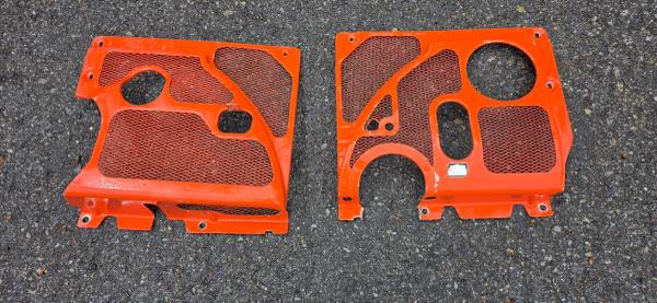 Kubota B7100 engine side covers 1