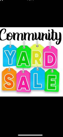 Community Yard sale 1