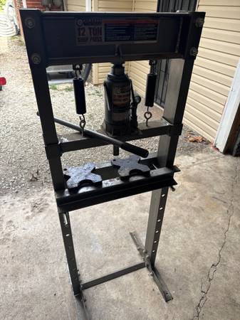 12 ton shop press 1