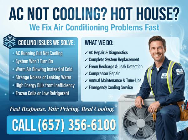 ✅AC Not Cooling? HVAC Repair? — Air Conditioner Not Blowing Cool Air? 1