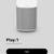 Sonos PLAY:1 Compact Wireless Speaker - White 2 thumbnail