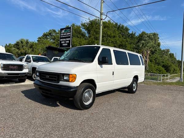 2006 FORD E350 V8 5.4 L 15 PASSENGER VAN ONE OWNER 108K MILES - $10,900 (40081 US HWY 19 N TARPON SPRINGS, FL 34689)63443758851201121