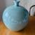 Decorative Ceramic Pot - Light Turquoise w/Crazing 3 thumbnail
