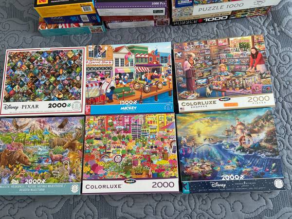 6 PUZZLES 2000 pc 1