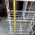 Vintage White Wrought Iron Bakers Rack Cabinet | Shelf Bookcase 8 thumbnail