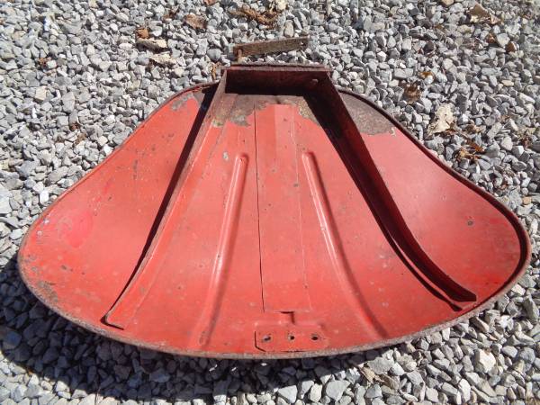 1940's International fender, No rust through or holes 1