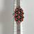 VTG Signed Navajo Sterling Silver 10 Coral Gemstone Size 6 3/4 Ring 6 thumbnail
