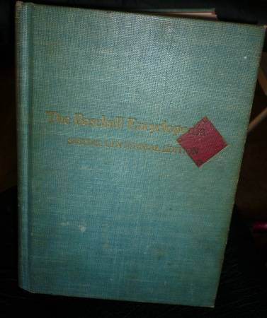 The 1969 "The Baseball Encyclopedia Secord printing 1