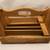 Hand Made Wood Tool Box Tote Tray Caddy  16" x 12" x 10" 1 thumbnail