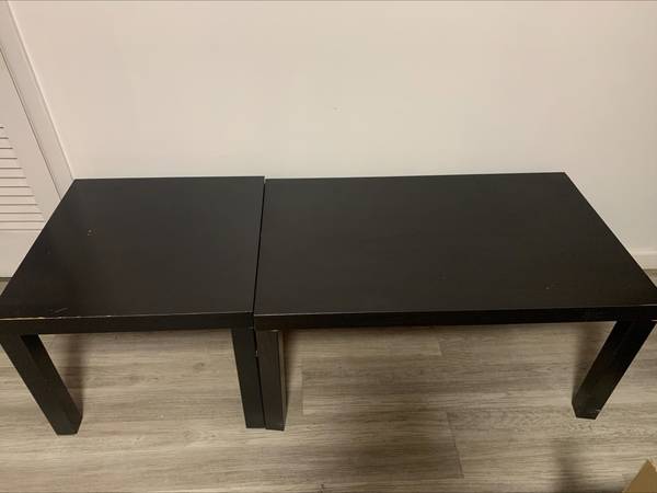 IKEA Black Side Table 1