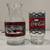 Coordinating Tiffany-Style Stained Glass Carafe & Glass Set 1 thumbnail