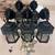 5 Pc. Westinghouse Black Exterior Wall Lantern Sconces w/beveled Glass 5 thumbnail