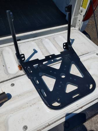 TW200 front rack 1
