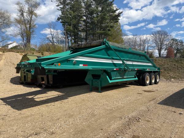 1984 Load king belly dump trailer 1