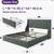 Queen Size Bed Frame With Drawers & Mattress 5 thumbnail