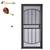 INSECT SCREEN PANEL INSERT FOR 36" X 80" SECURITY DOOR (BROWN). 2 thumbnail