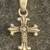 Travis Walker sterling silver double cross 4 thumbnail