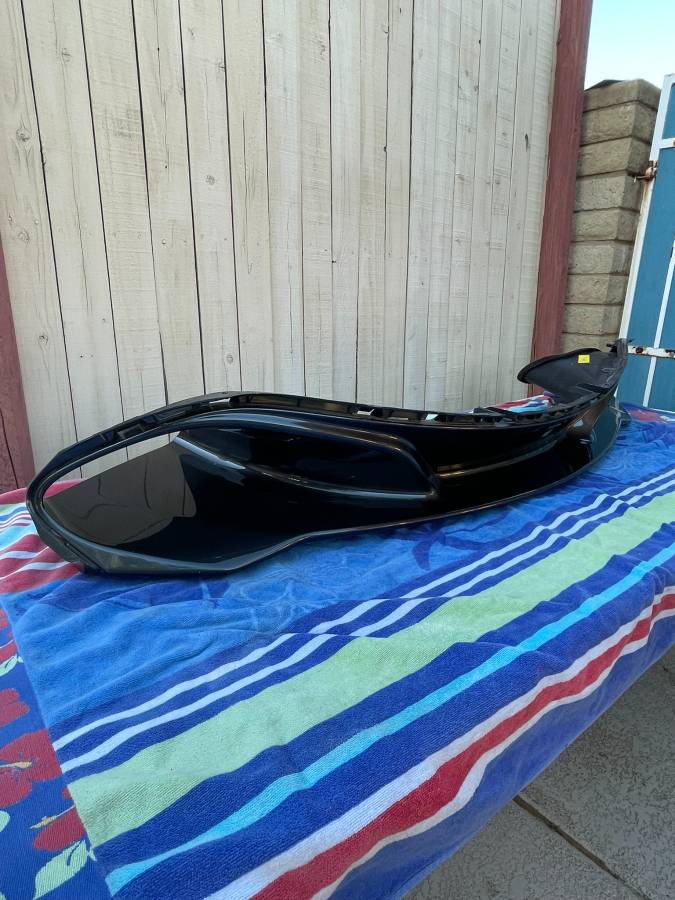 OEM McLaren 720s Front Bumper Diffuser Splitter Valance Trim 2017-2022