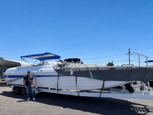 2012 Carrera EFX 32ft Cat with Twin Mercruiser 496 H.O.s 1