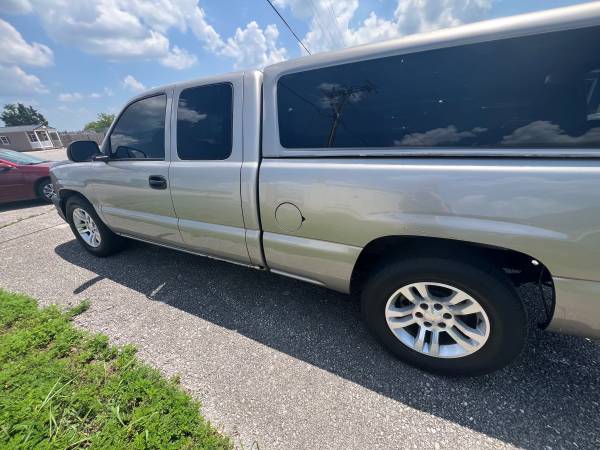 2003 Chevy Silverado 1500 2wd extended cab with campershell 1