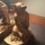 Brass Standing Bull and Bear Brass Bookends > 7"High> Numbered 3 thumbnail