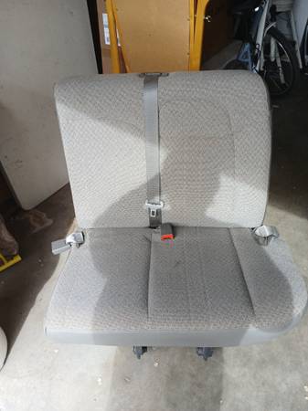 Chevy express van removable rear drivers side seat 1