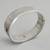 VTG. ZINA Heavy Sterling Silver  Hinge Bangle Sz 6 1/2" Bracelet 48.8g 3 thumbnail