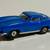Vintage 1990’s Aurora HO slot car, blue 1963 Corvette TJet 1 thumbnail
