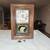 Antique Seth Thomas Wall Clock – Reverse Painted Dog Glass – Key & Pen 2 thumbnail