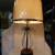 Vintage Black Metal Lamp with Copper/Brass Colored Elements 2 thumbnail