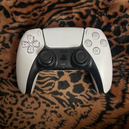 White ps5 controller 1