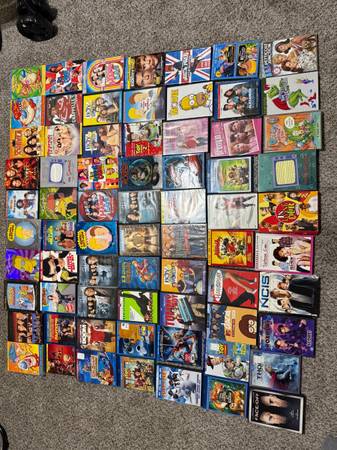 Mixed DVD's & BlueRay's - general for sale - by owner - craigslist