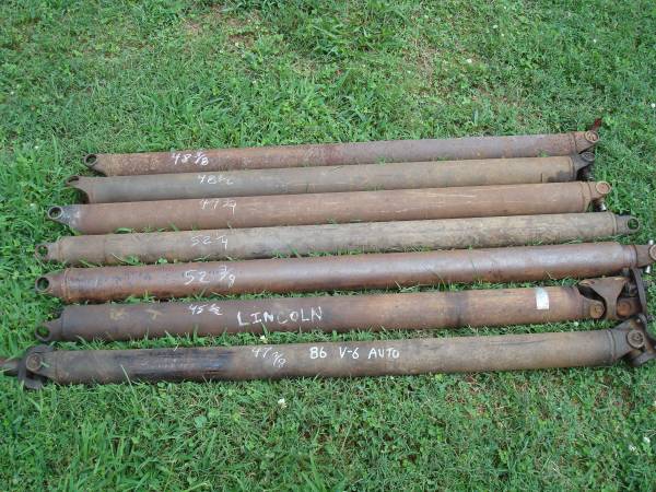 FORD AND MUSTANG DRIVESHAFTS 1