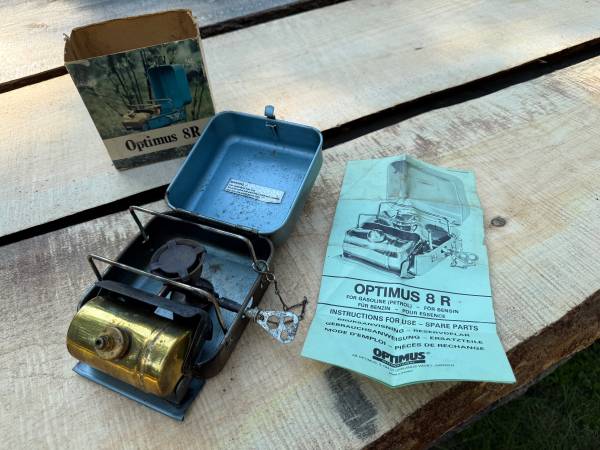 Optimus 8R Hunter  backpacking/ camping stove. 1