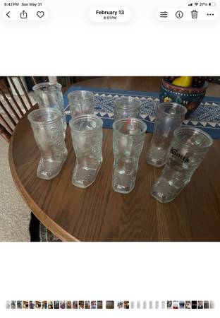 MUGS - BEVERAGE COLLECTOR MUGS- SHAPED LIKE A BOOT 1