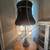 Vintage black lamp for sale 2 thumbnail