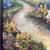 A. Reilly Countryside Yellow Cottage & Garden Framed Oil Painting 7 thumbnail