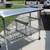 stainless stee work table wit pull out lid and pot racks 2 thumbnail