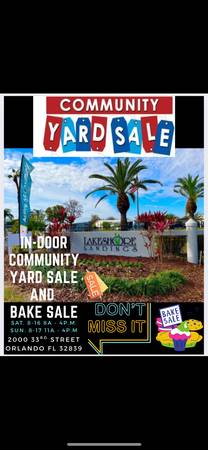 Annual Lakeshore Landings Bake/Yard Sale 1